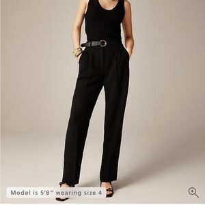 Essential pant in city crepe